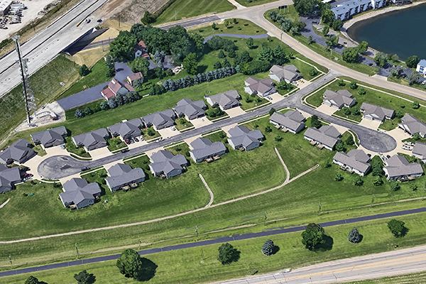 Hampton Place Subdivision in Morton, IL