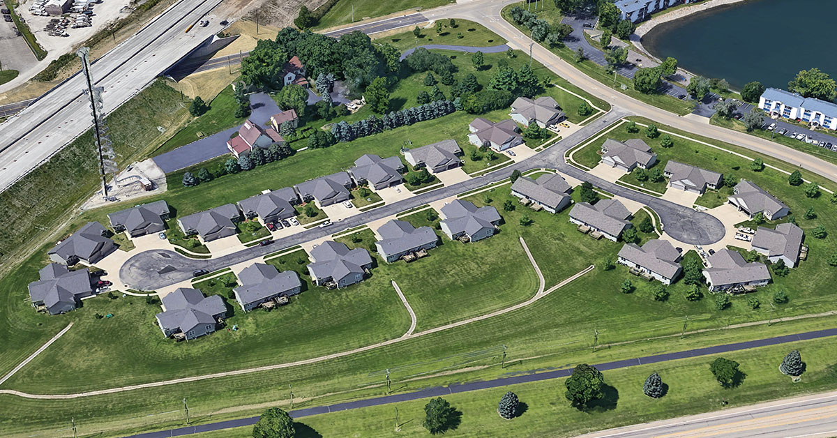 Hampton Place Subdivision in Morton, IL