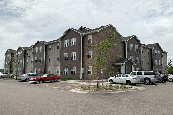 The Villas at Kirkwood Apartments at Kirkwood Community College in Cedar Rapids, Iowa