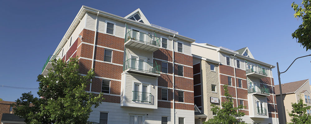 Stoughton Avenue Apartments built by Homeway Commercial in Champaign, IL